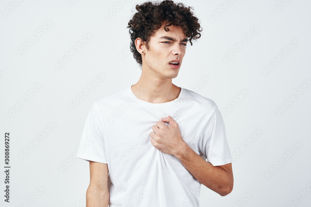 portrait of young man portrait of young man