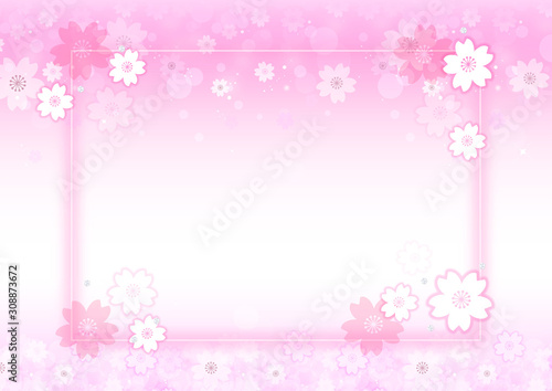 桜　テンプレート