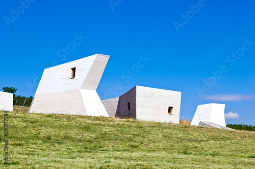 Archeopark Pavlov  Palava region  South Moravia  Czech republic