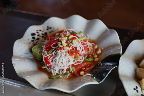 KYAING TONE/MYANMAR(BURMA) - 07th Dec, 2019 : Traditional Burmese Foods Collection. photo