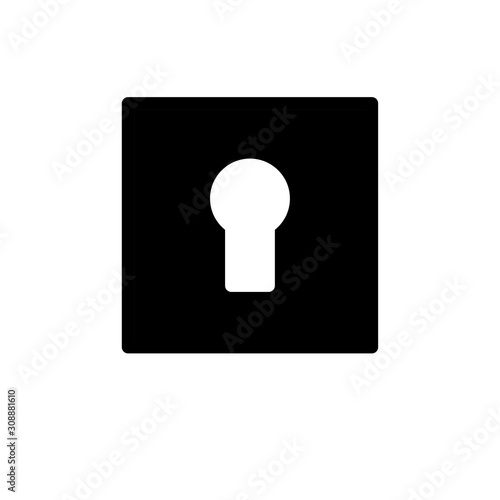 lock icon logo design illustration vector eps - 10