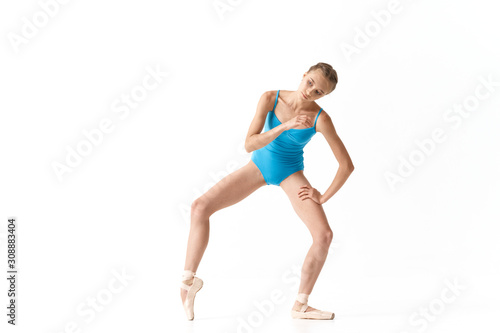 young woman doing exercise