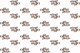 Seamless pattern hand drawing of the word coffee and coffee bean on white