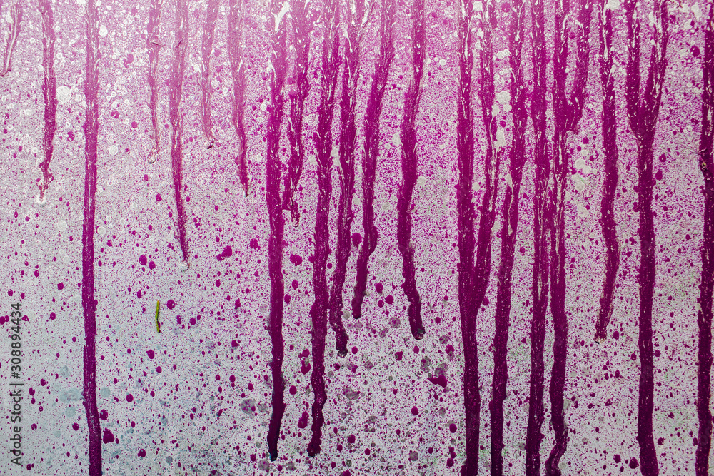 paint swabs on the canvas paint swabs on the canvas