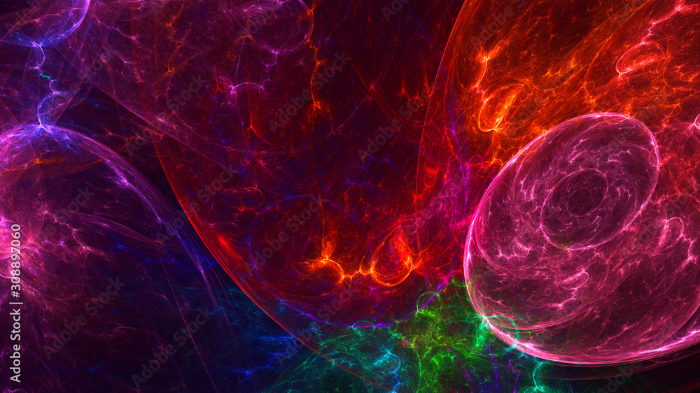 Fractal 3D rendering abstract light background Fractal 3D rendering abstract light background
