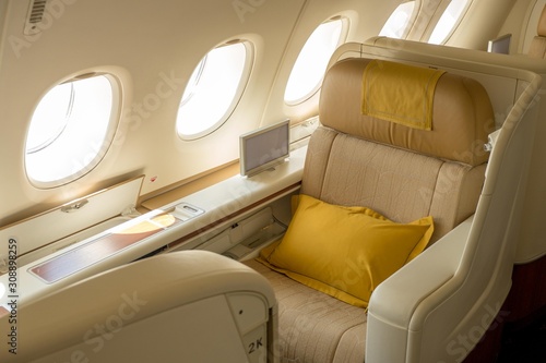 Luxury eleglance first class suite.