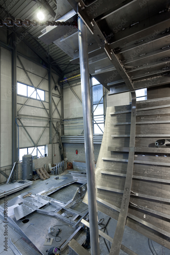 Aluminium hull. .. Yachting. Shipyard. Shipbuilding. Superyacht. Aluminium hull. .. Yachting. Shipyard. Shipbuilding. Superyacht.