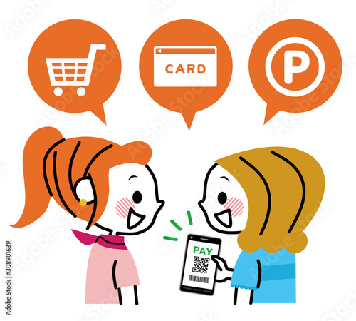 キャッシュレス　PAY　女性　ポイント