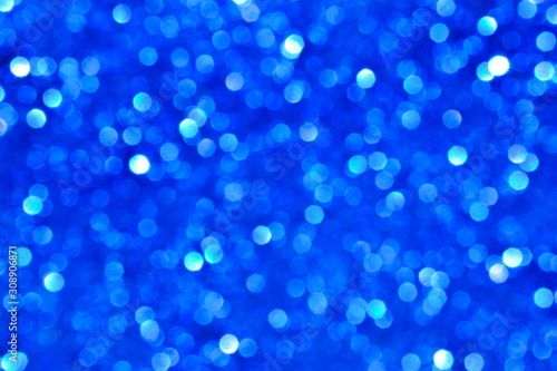 blue glitter abstract background