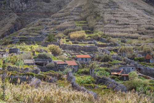 aerial view of the village