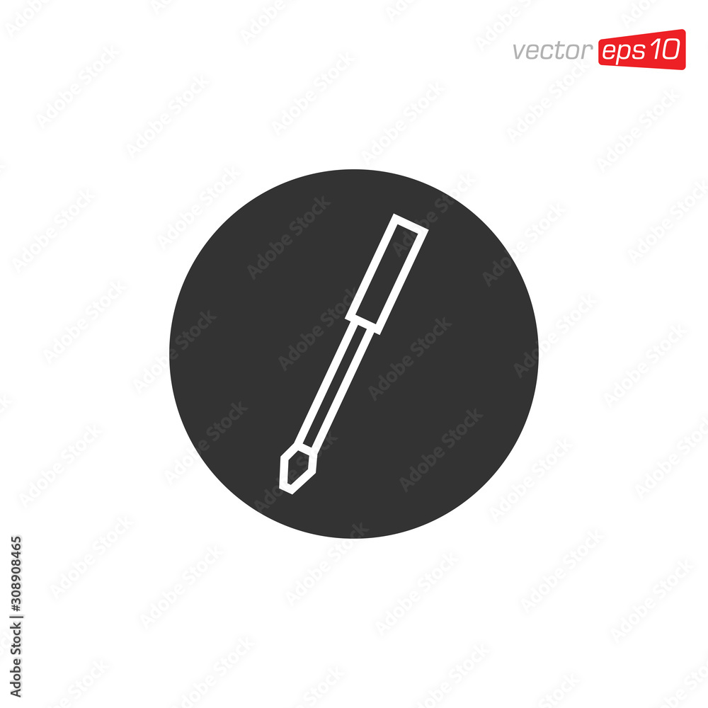 Screwdriver Mechanic Icon Design Vector Screwdriver Mechanic Icon Design Vector