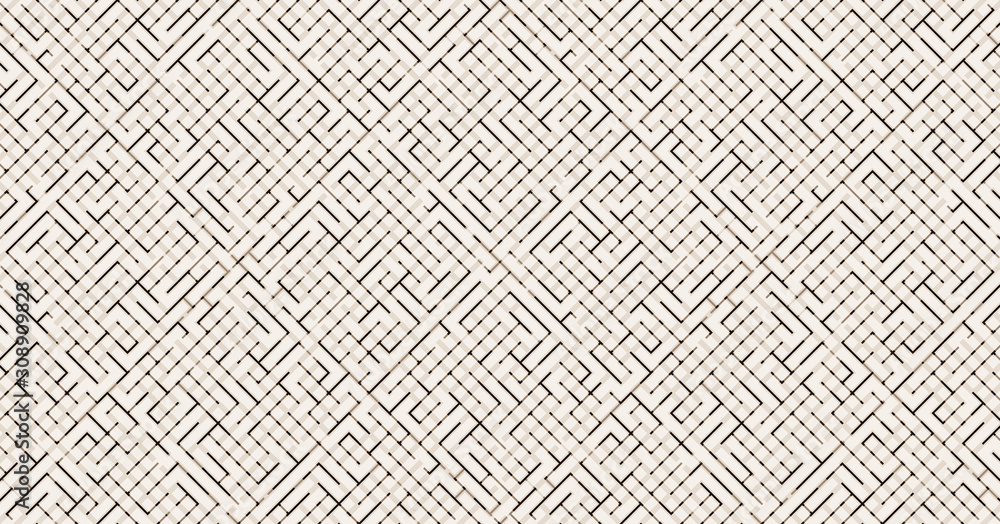 Fototapeta premium Abstract illustration with diagonal lines.