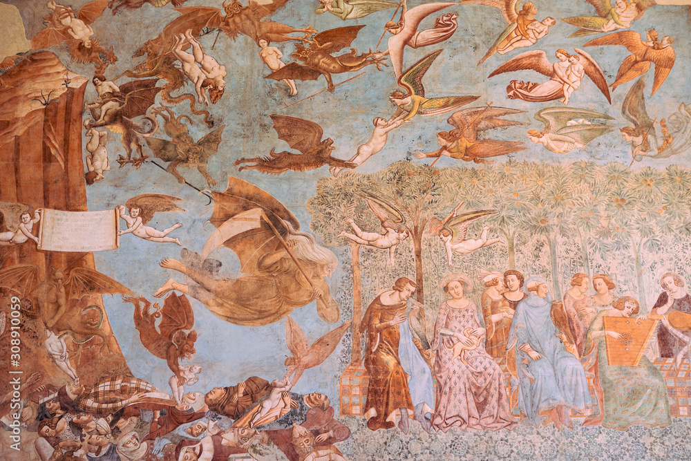Part of frescoes 