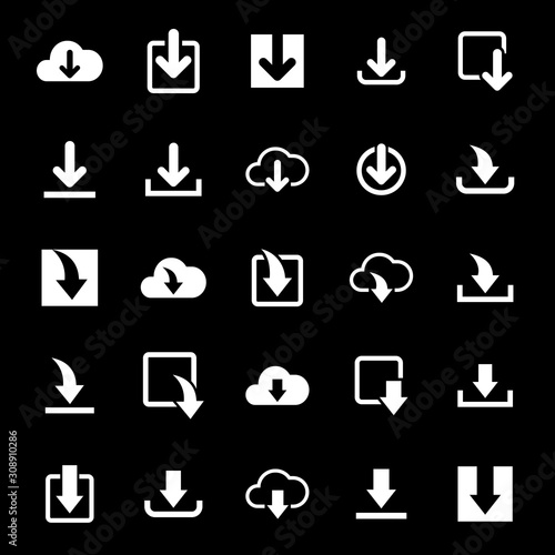 download icon set vector design symbol © trimulyani