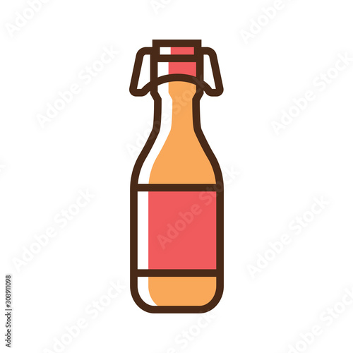 Color icon kraft beer
