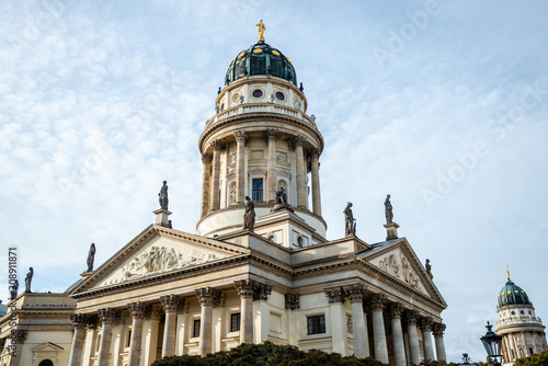 Amazing architecture of Franzoesischer Dom in Berlin © Anton Tolmachov