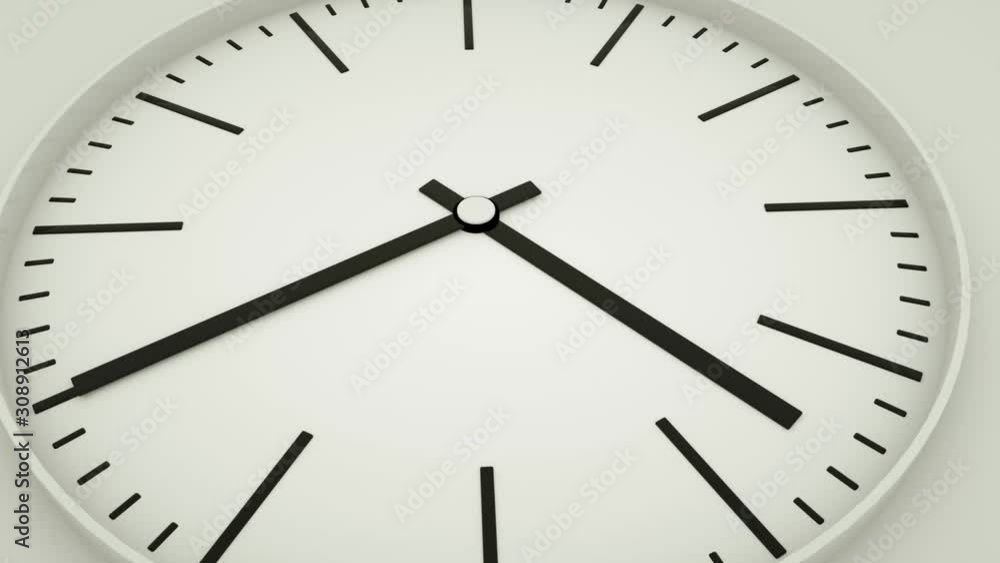 three-dimensional watch dial with rotating hands. 3d render three-dimensional watch dial with rotating hands. 3d render