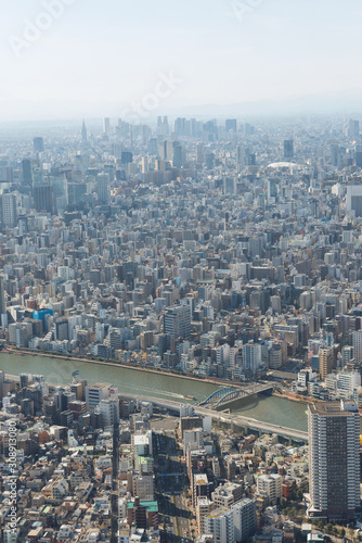 東京スカイツリーからの景色