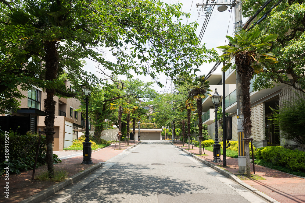 雲雀丘の街並み 雲雀丘の街並み