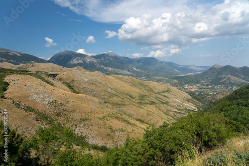 Landscape near Mormanno, Calabria