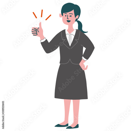 女性　スーツ  いいね