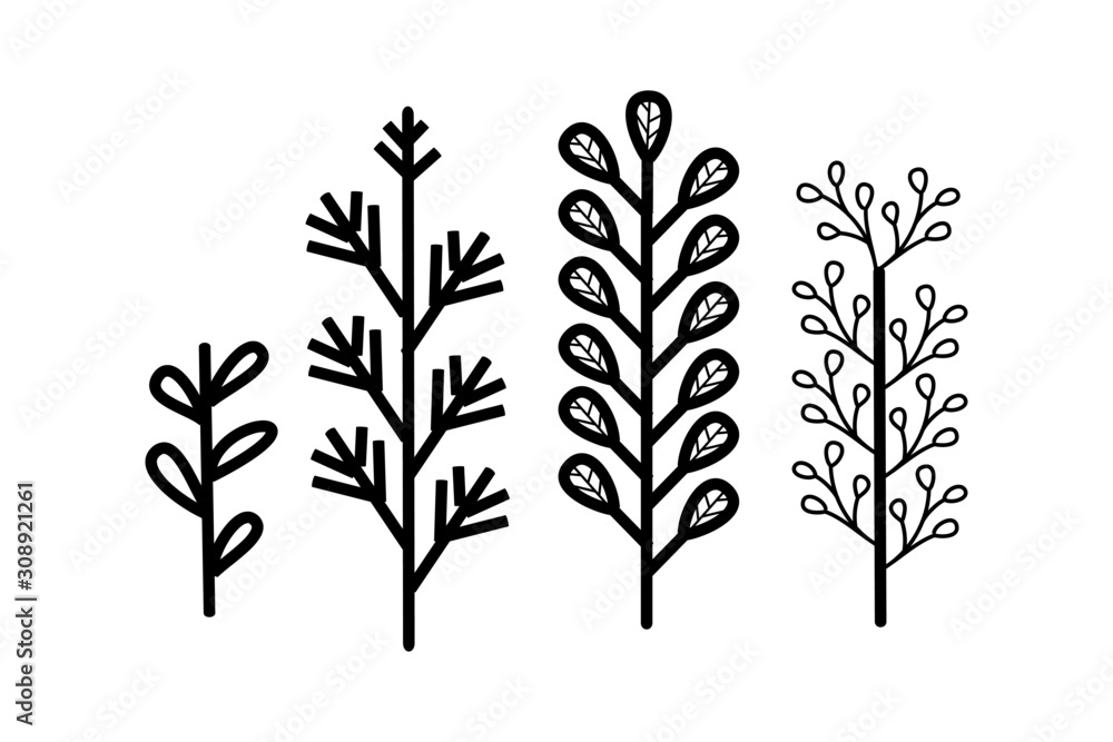 Hand drawn flower vector suitable for wedding, background, poster and graphic desing