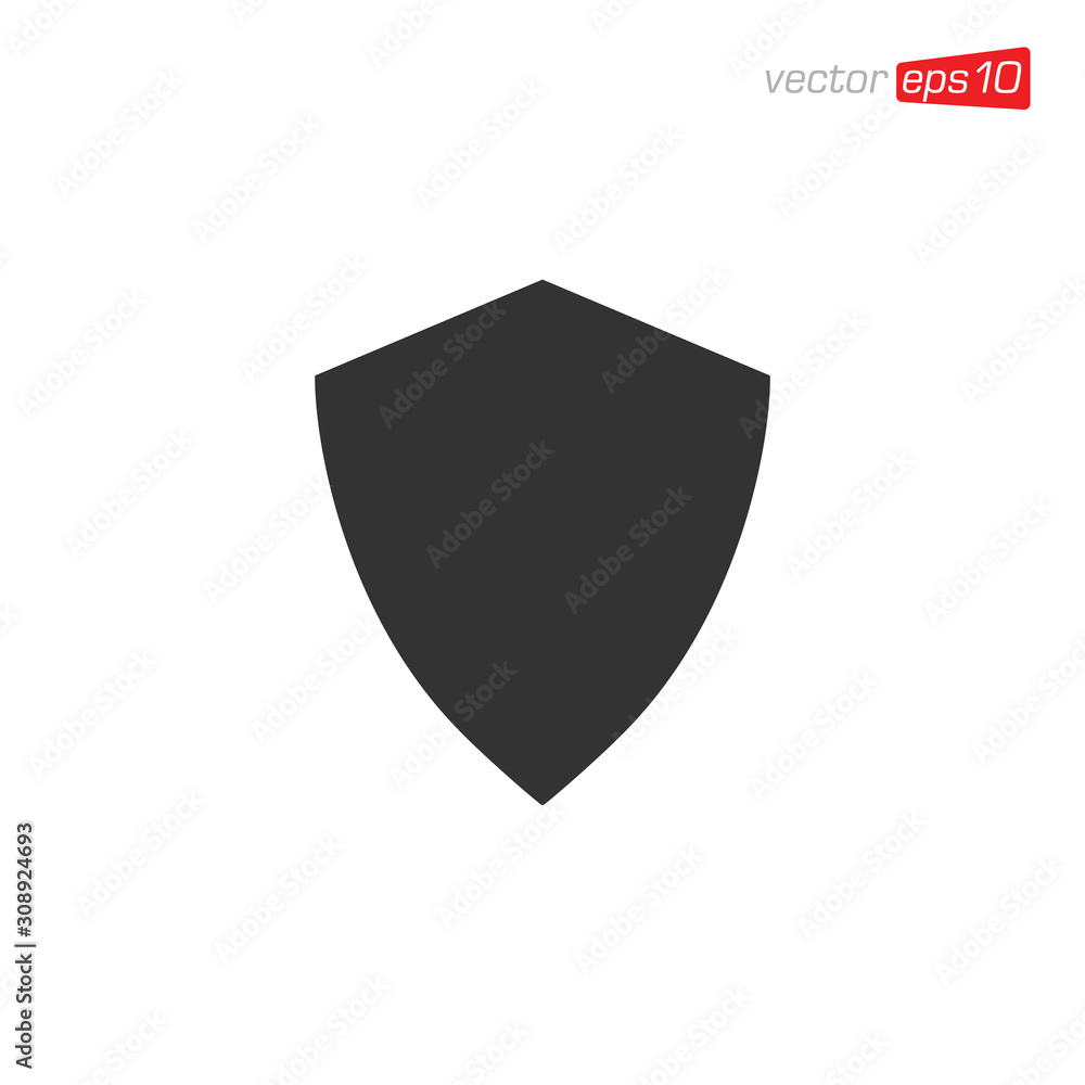 Shield Protection Icon Design Vector Shield Protection Icon Design Vector