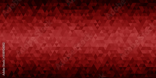 low poly background red