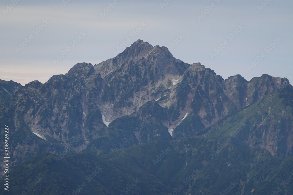 Fototapeta premium Mt. Tsurugi (Japan alps / Japanese mountain)