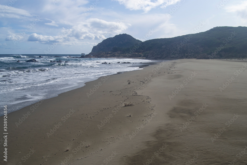 La spiaggia di Feraxi