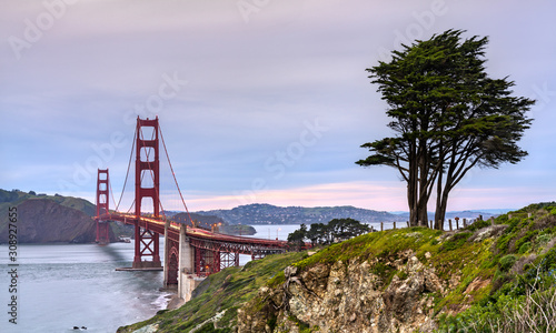 Golden Gate Bridge in San Francisco, California
