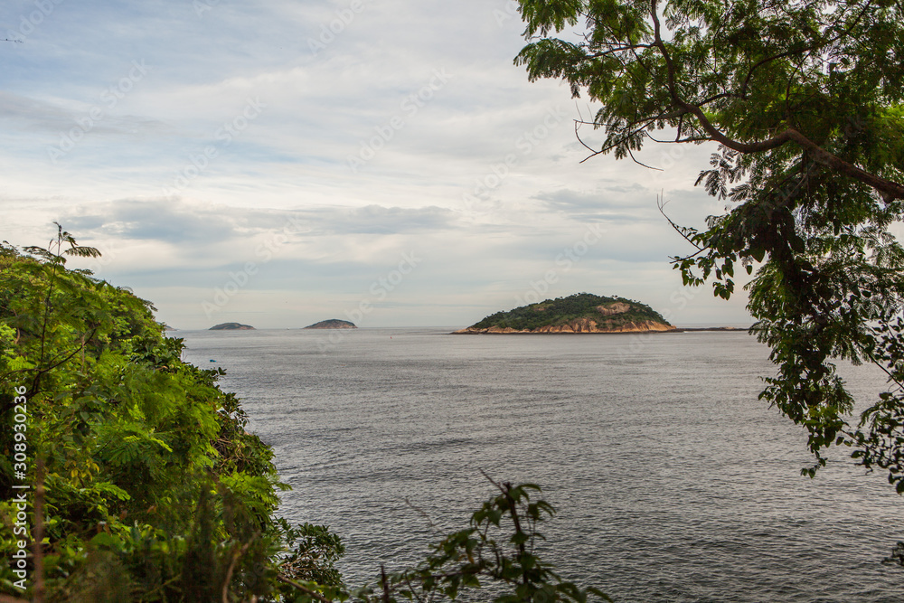 custom made wallpaper toronto digitalTropical islands in the ocean, endless horizon 