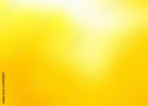 Wallpaper Mural Yellow bright abstract illustration. Lemon juice color empty background. Blur texture. Gloss plain backdrop. Torontodigital.ca