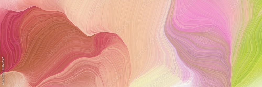horizontal banner with waves. modern curvy waves background illustration with tan, peru and moderate red color horizontal banner with waves. modern curvy waves background illustration with tan, peru and moderate red color
