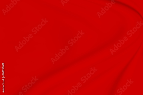 abstract smooth elegant red fabric texture background,flowing satin wave. christmas background.