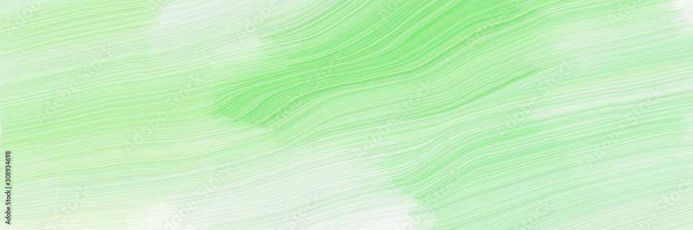 horizontal banner with waves. elegant curvy swirl waves background illustration with tea green, light green and honeydew color horizontal banner with waves. elegant curvy swirl waves background illustration with tea green, light green and honeydew color