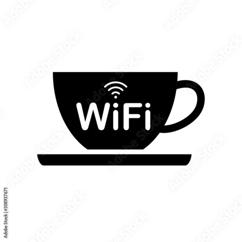 free wifi icon vector - illustration