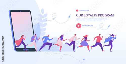 Discount marketing program for regular customers