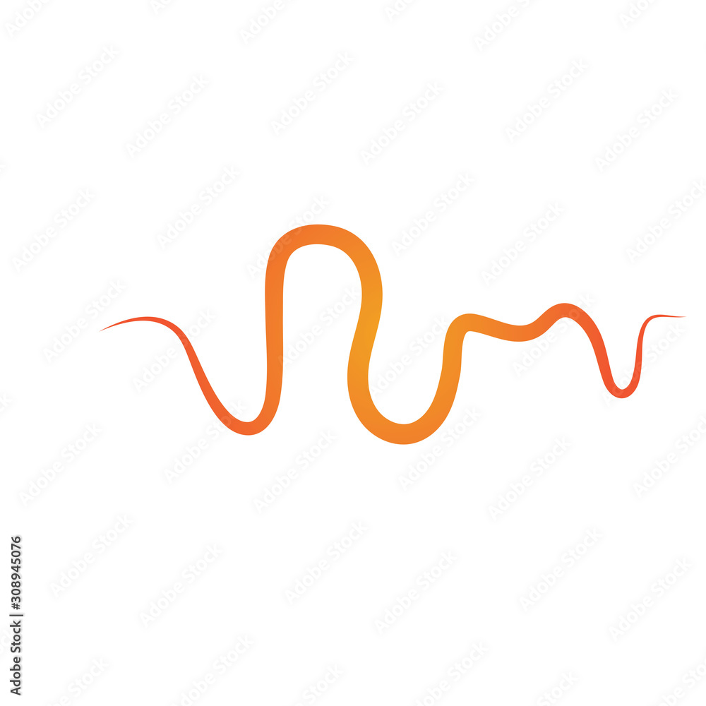 Sound waves vector illustration Sound waves vector illustration