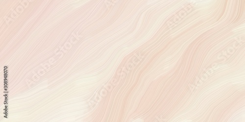 background graphic with abstract waves design with antique white, linen and sea shell color