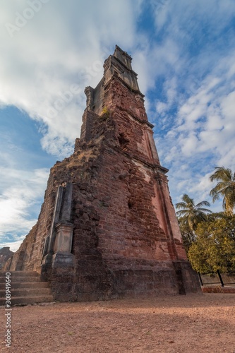 ruins of St Augustine tower