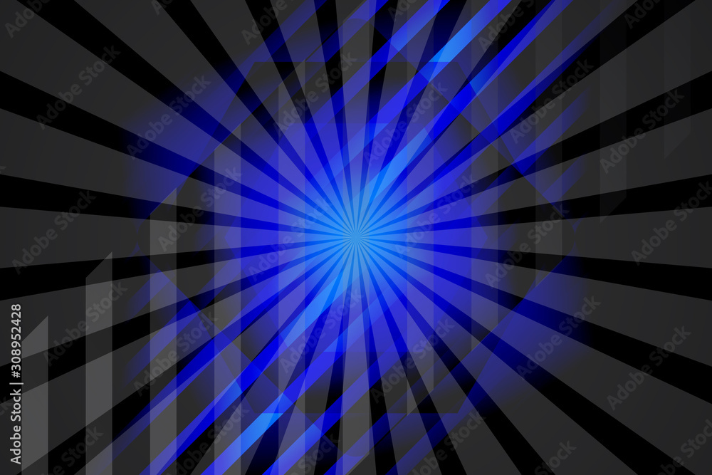 Obraz premium abstract, blue, design, wallpaper, light, technology, digital, illustration, texture, curve, pattern, line, graphic, backdrop, wave, space, futuristic, business, art, square, shape, 3d, gradient
