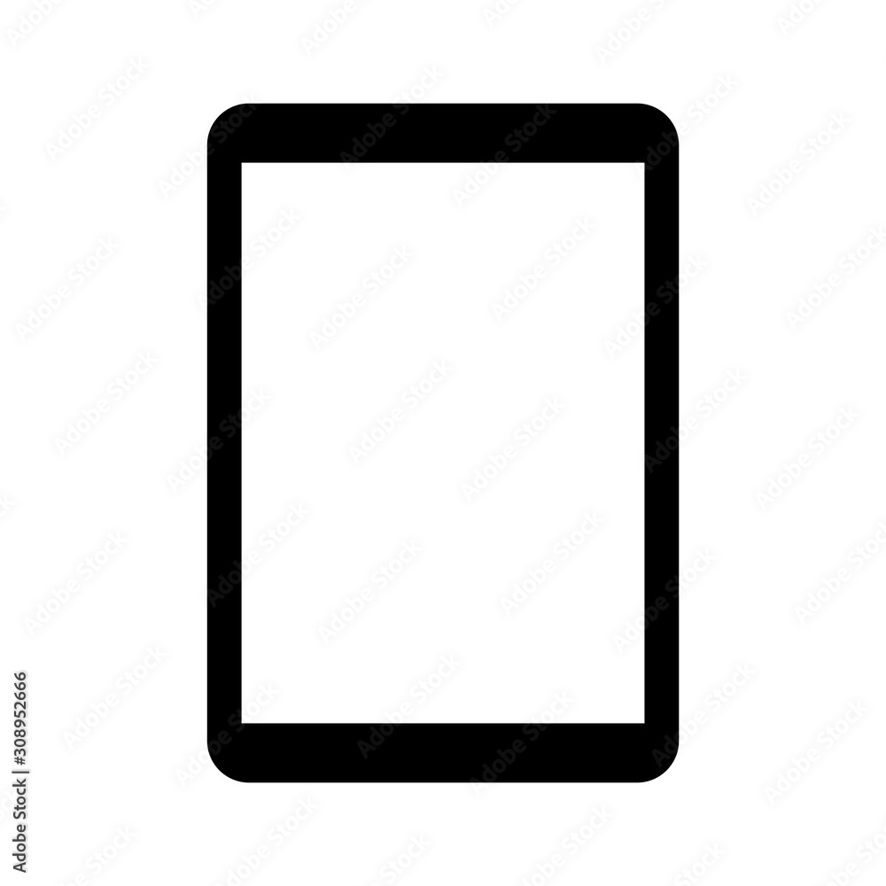 tablet pc icon design vector template tablet pc icon design vector template