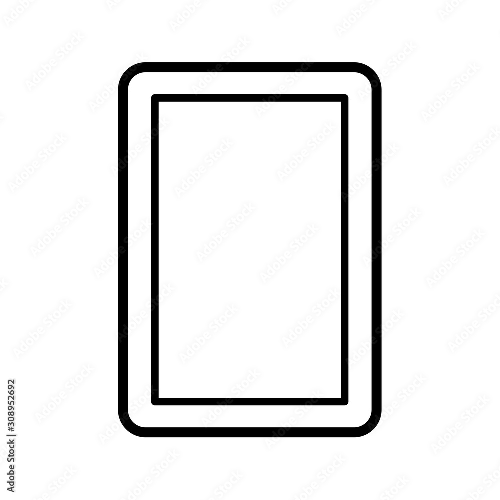tablet pc icon design vector template tablet pc icon design vector template