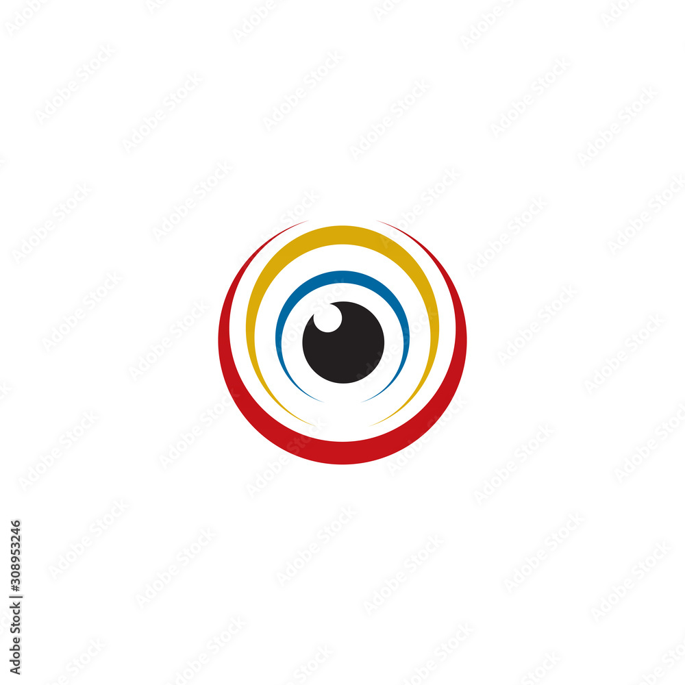 Eye icon logo design vector template Eye icon logo design vector template