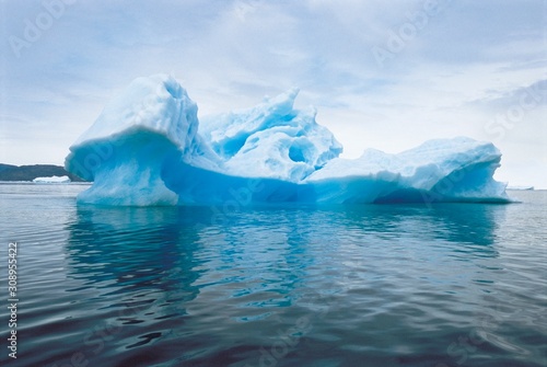 Full length view of Glaciers and Icebergs of Arctic and Antarctic