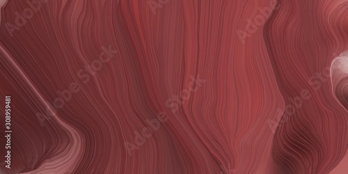 background graphic with abstract waves design with old mauve, very dark pink and antique fuchsia color