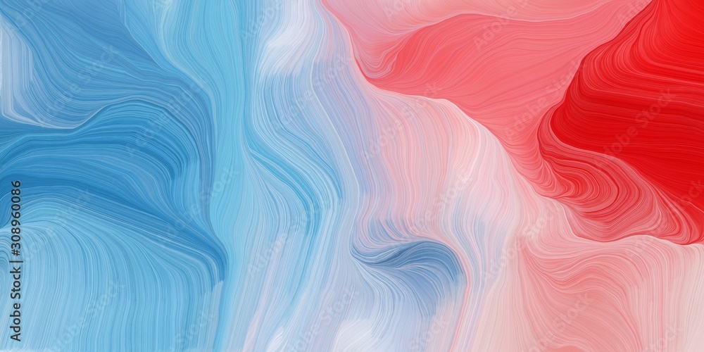 background graphic with abstract waves design with pastel violet, steel