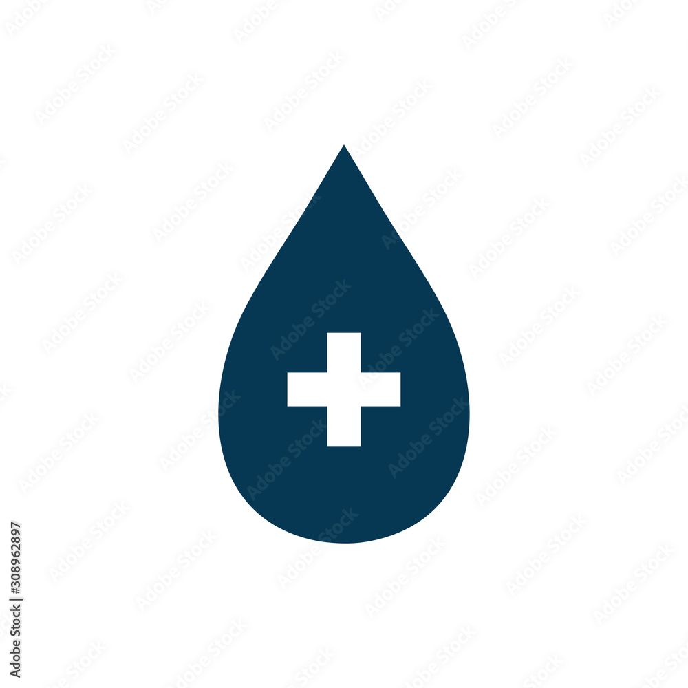 Donate blood icon vector isolated on white background Donate blood icon vector isolated on white background