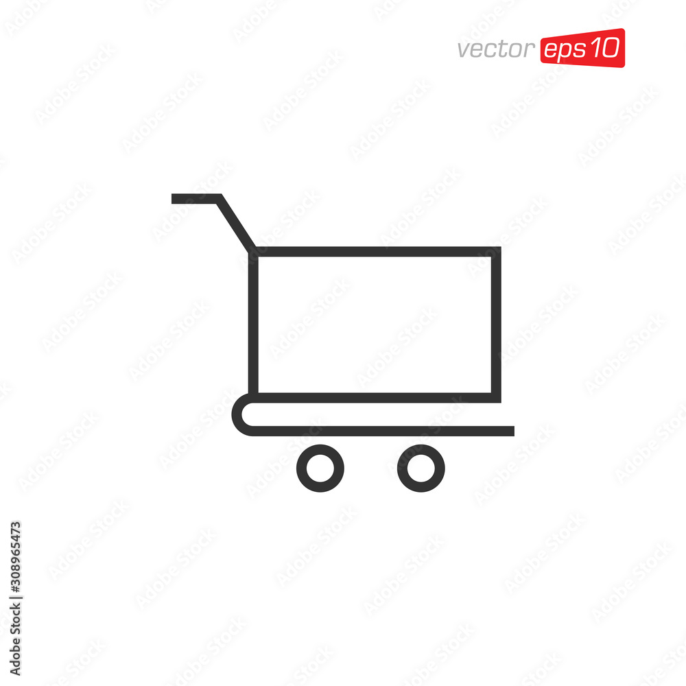 Shopping Chart Icon Design Vector Shopping Chart Icon Design Vector